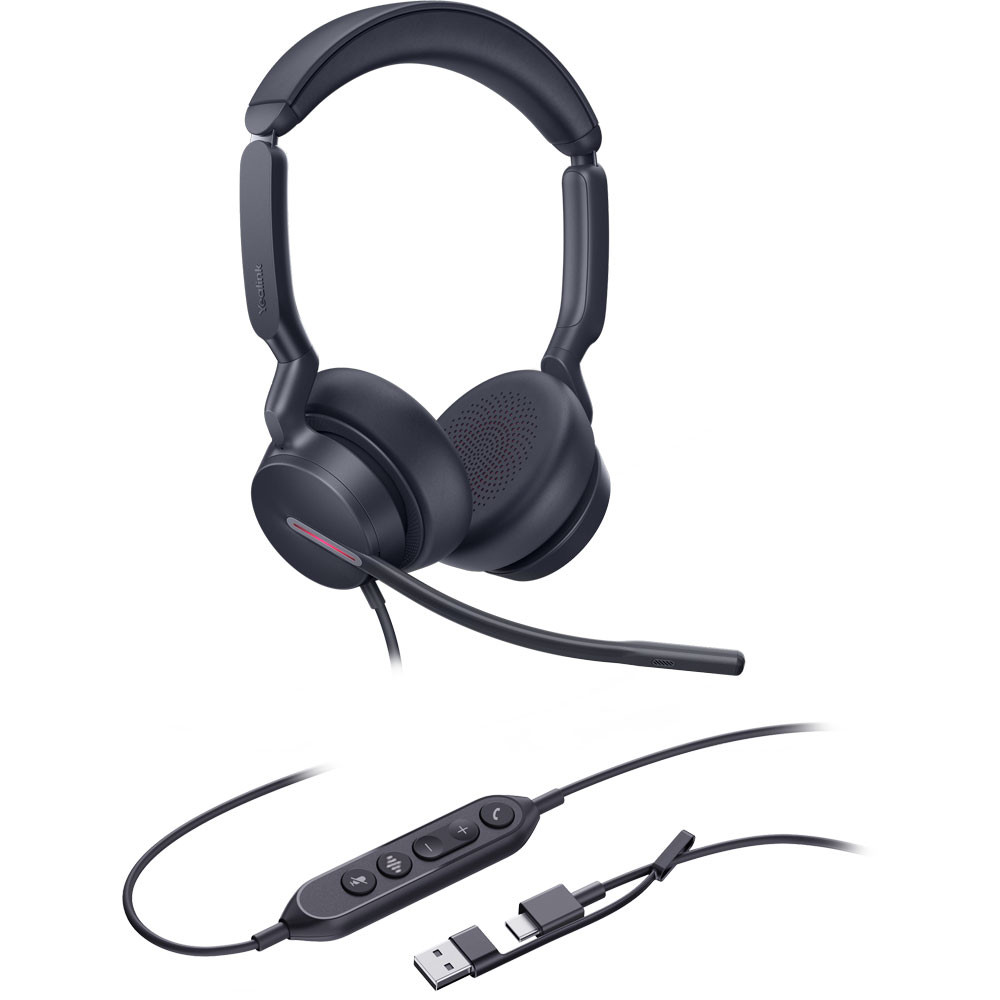 Yealink UH46 USB Wired Dual Headset